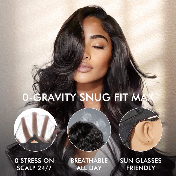 Myown-Fit™ Wig PartingMax Glueless 7x6 Closure HD Lace Loose Body Wave Long Wig Pre-Cut Lace