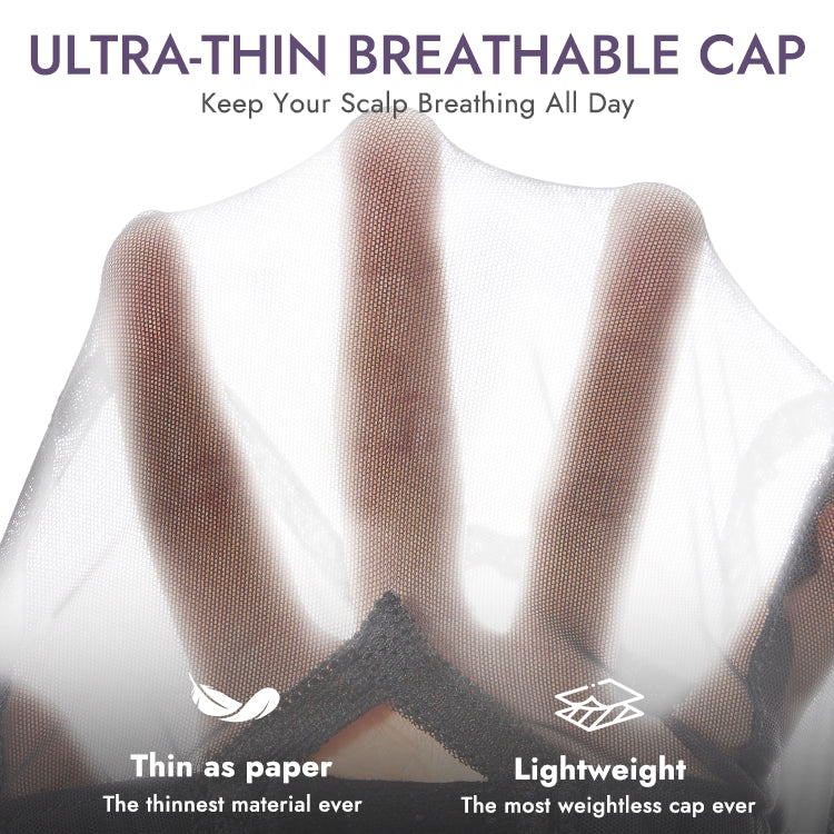 Luvme Too Easy Texture™ Wig 180% Density Kinky Curly / Yaki Straight Glueless V Part Flexi-Fit Drawstring Wig