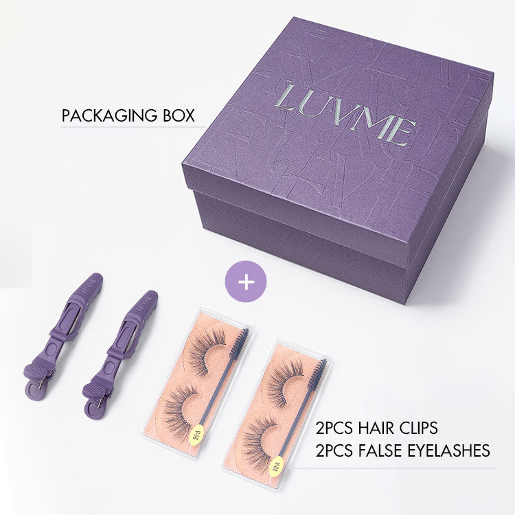 Messy Burmese Curly Invisible Edge Seamless Clip in Extensions Human Hair with Free Gift