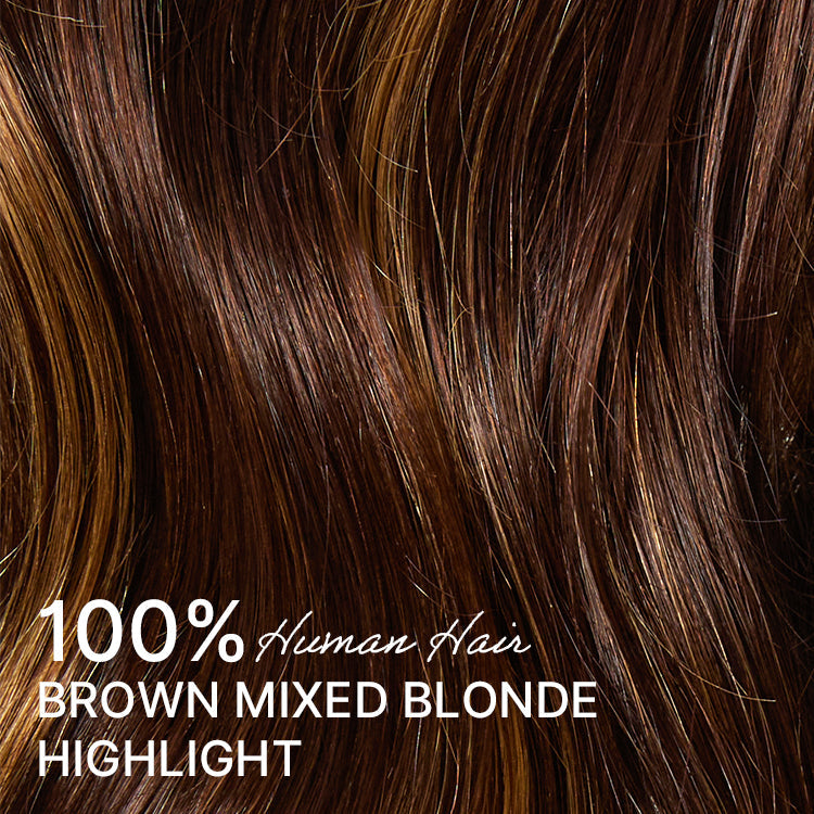 Luvme All-Day Comfort™ Wig 180% Density Blonde Highlight Loose Body Wave 7x6 Closure HD Lace Human Hair Wig Pre-Cut Lace