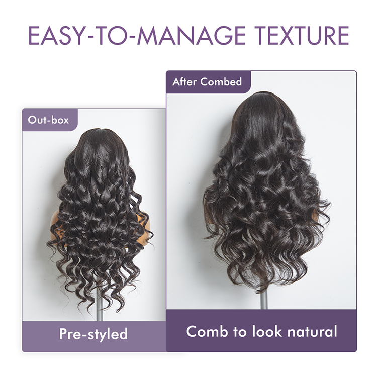 Myown-Fit™ Wig PartingMax Glueless 7x6 Closure HD Lace Loose Body Wave Long Wig Pre-Cut Lace