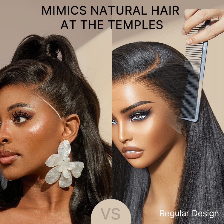 NatureMAX™ 200% / 250% Density Loose Wave Glueless 13x6 HD Lace Front Wig Human Hair Pre-Cut Lace Flexi-Fit Drawstring Cap