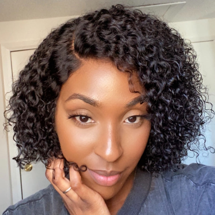 Luvmehair Short Cut Kinky Curly HD Lace Wig Pre-plucked - US Only